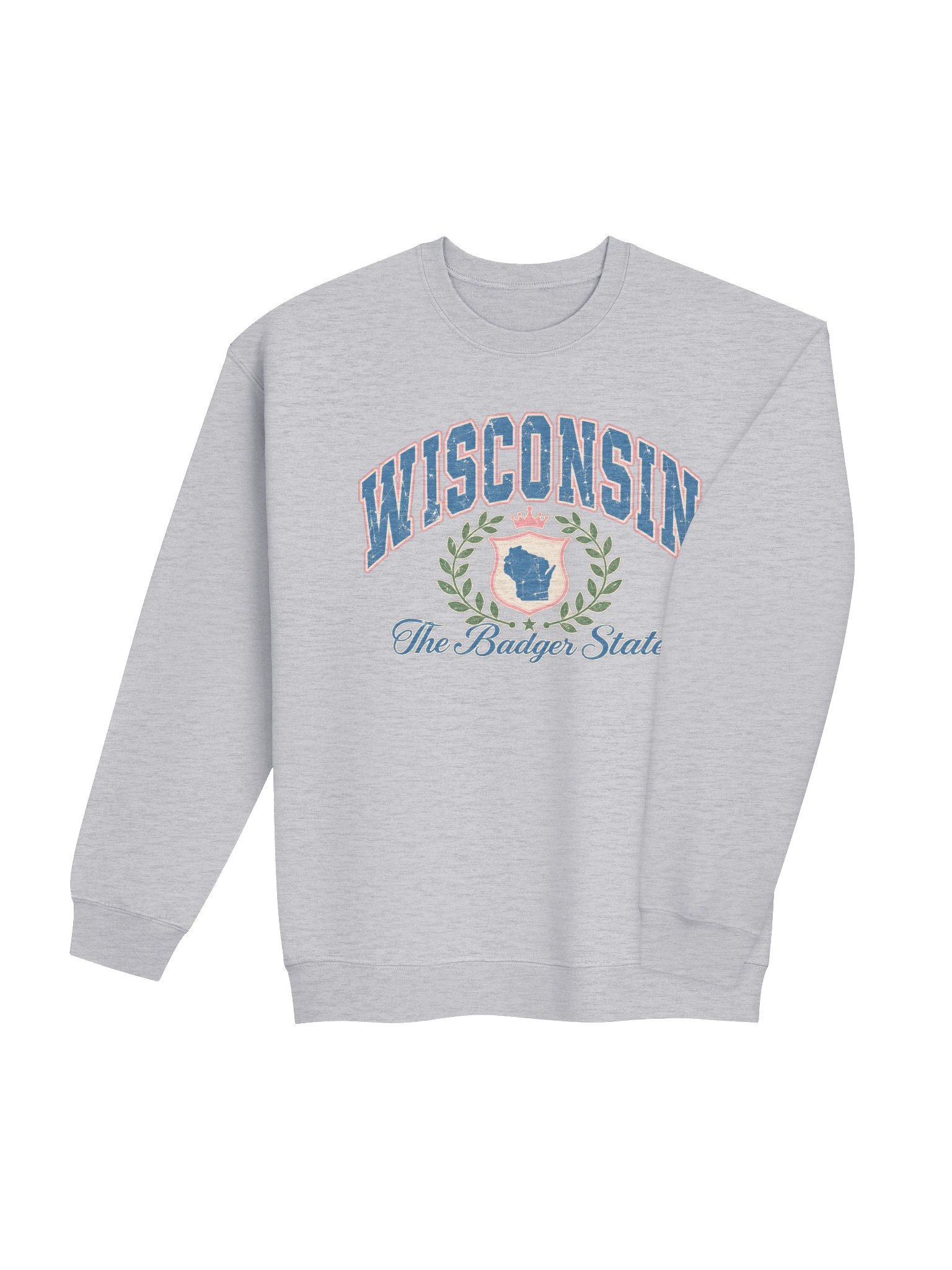 Wisconsin Badger State Crest Crewneck product image (12)