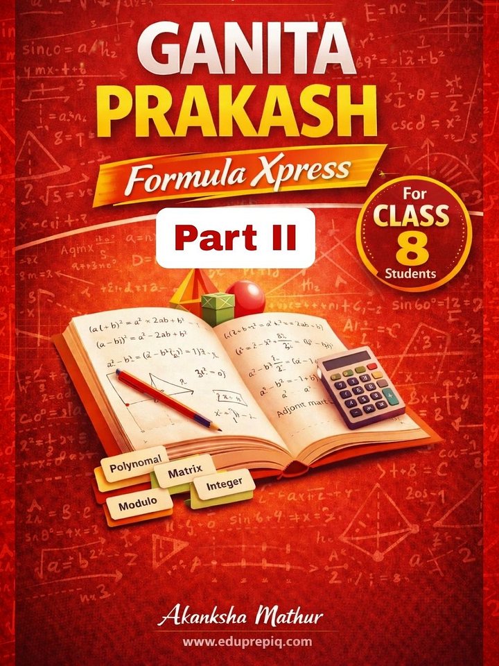 Ganita Prakash (Part II) Formula Xpress - Class 8 product image (1)