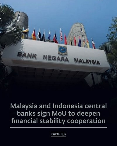 🇲🇾🇮🇩Bank Negara Malaysia (BNM) and Bank Indonesia (BI) have signed a new memorandum of understanding (MoU) aimed at strengthe...
