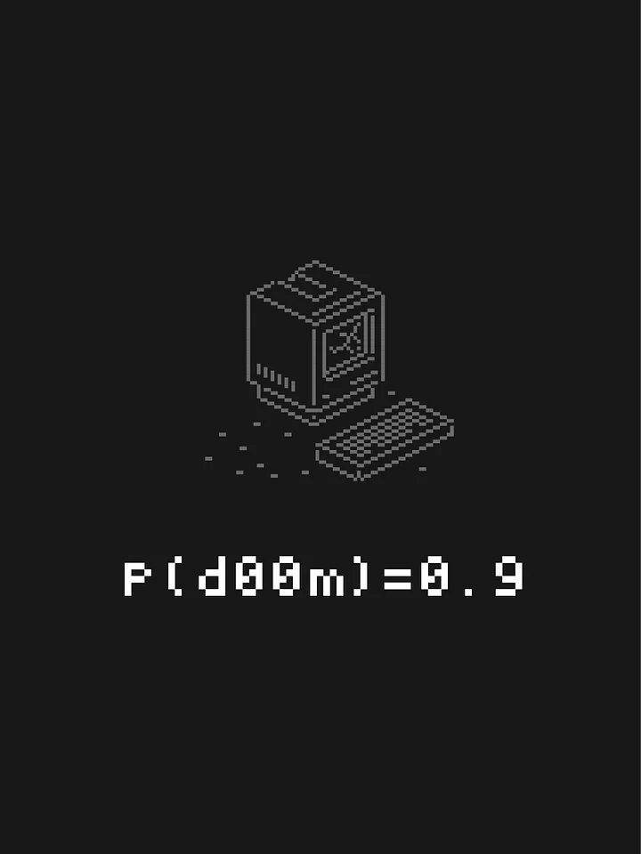 P(d00m) = 0.9 product image (2)