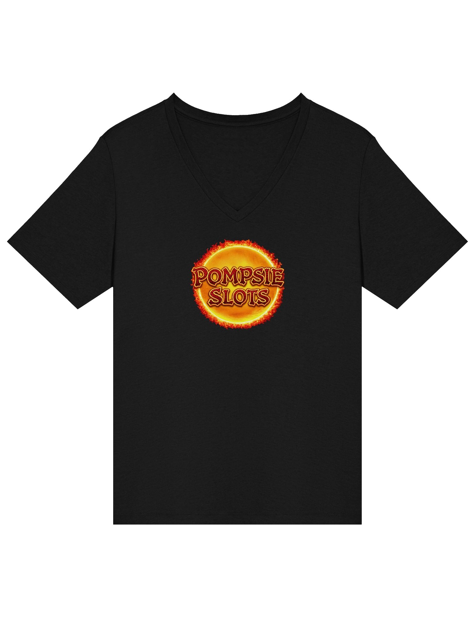 (V-Neck) Pompsie Slots Fireball! product image (1)