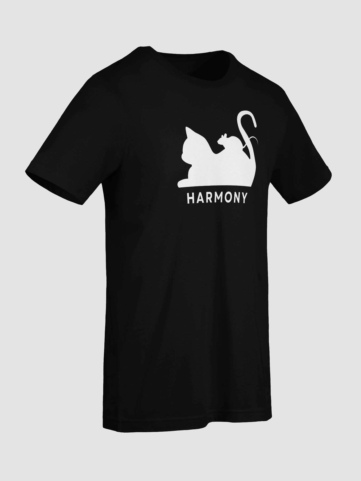 Cat and Mouse (Harmony) Silhouette T-Shirt product image (9)