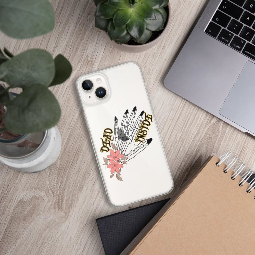 Dead Inside pinkyafterdark iPhone Case product image (262)