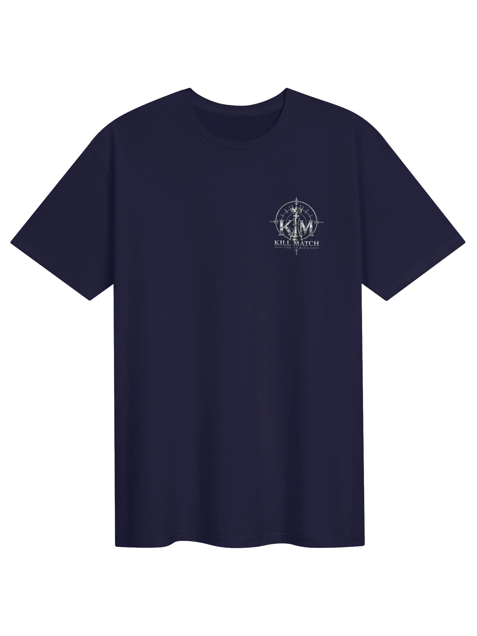 KM “KILL MATCH Checkmate” Tee — Silver Edition product image (1)