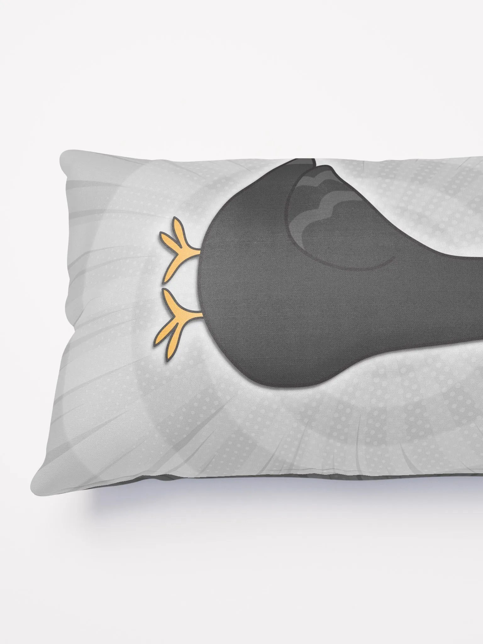 Pigeon Cushion (White/Black) product image (5)
