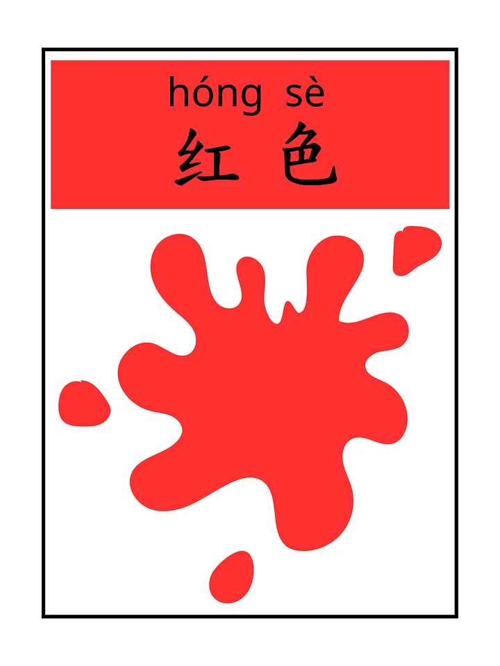 Chinese Colors Flashcards | Mandarin Learning for Kids | Printable PDF product image (2)