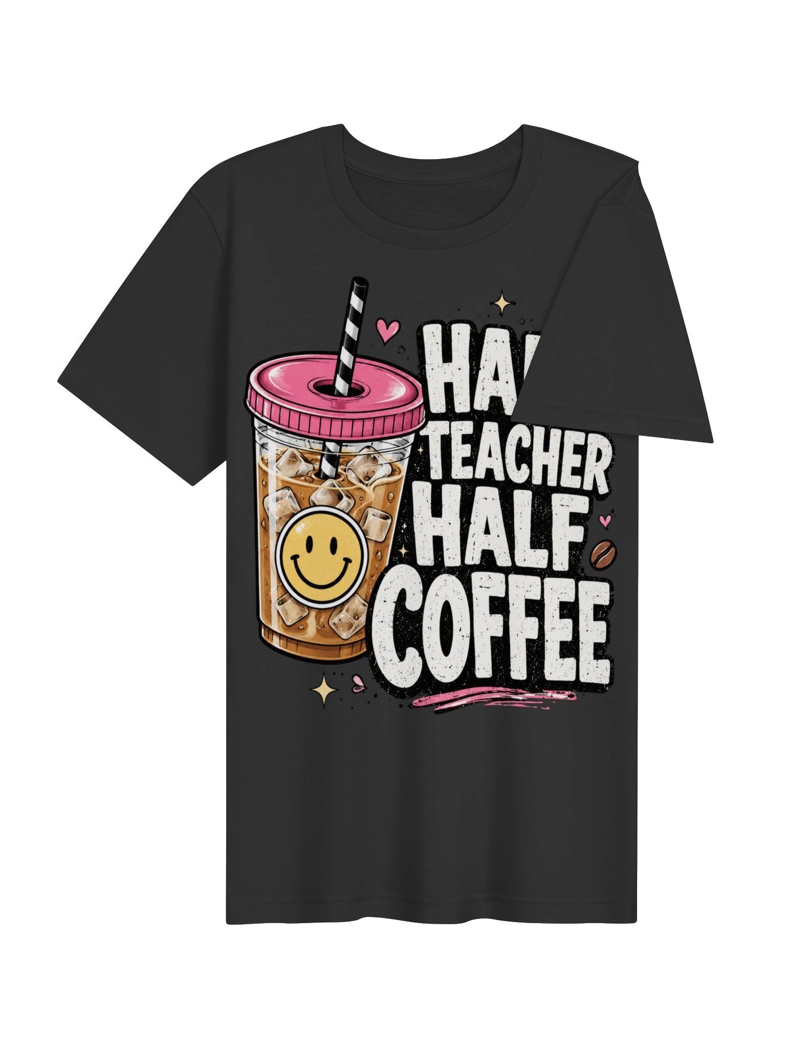 Half Teacher Half Coffee Shirt | Funny Teacher Gift, Back to School Tee product image (13)
