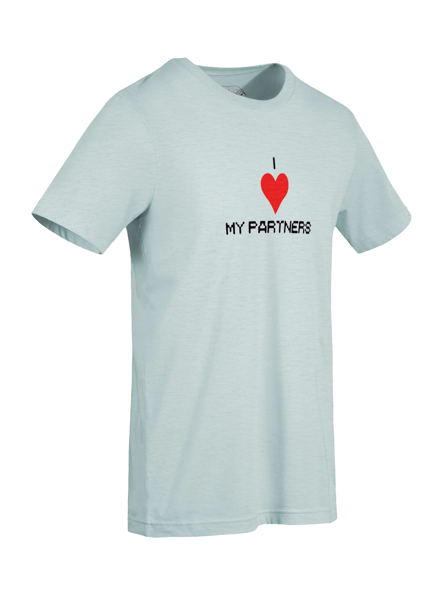 I Love My Partners Super Soft Black Ink Tee product image (87)