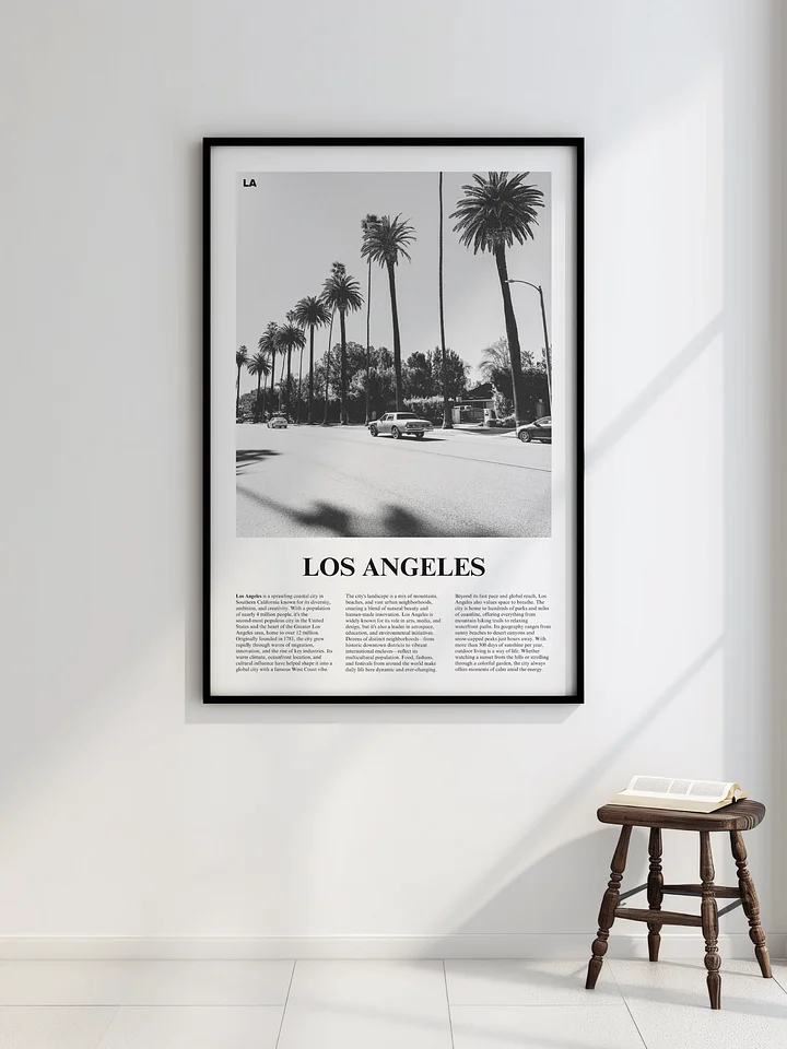 Los Angeles 05 Newspaper Poster product image (2)