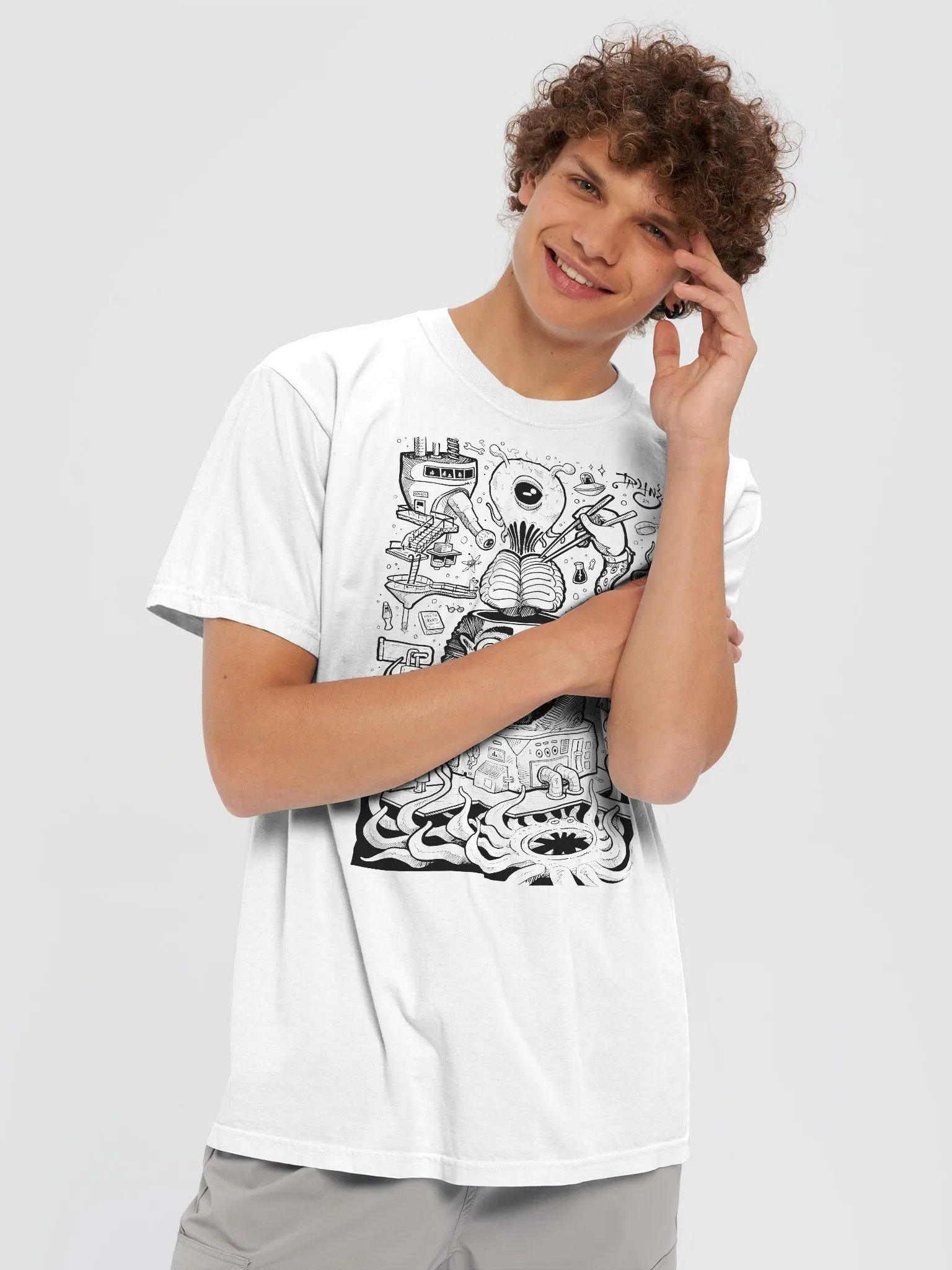 Dayno Brain Factory Tee product image (4)