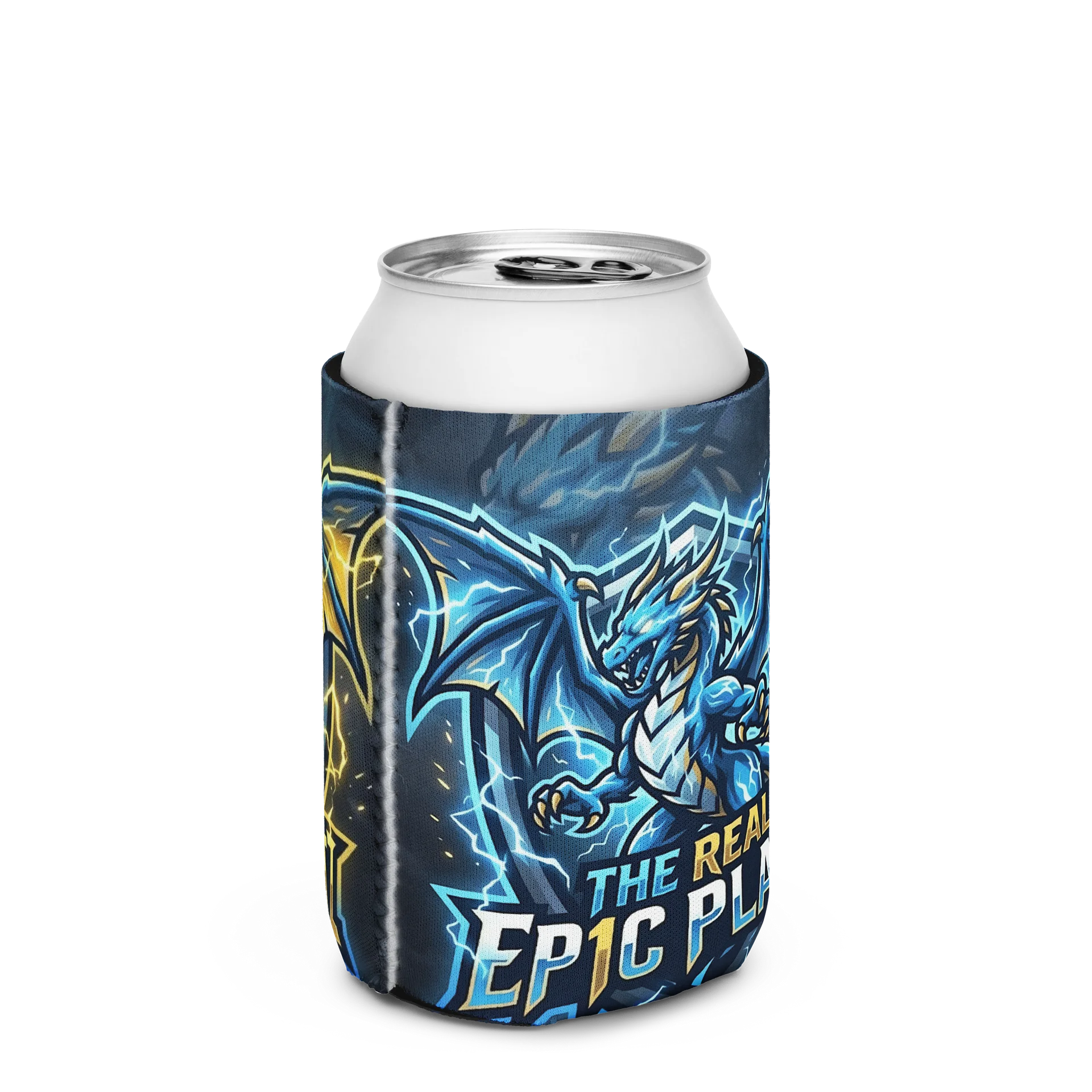 The Real Ep1c Plays “Thunder Dragon” Can Koozie product image (3)