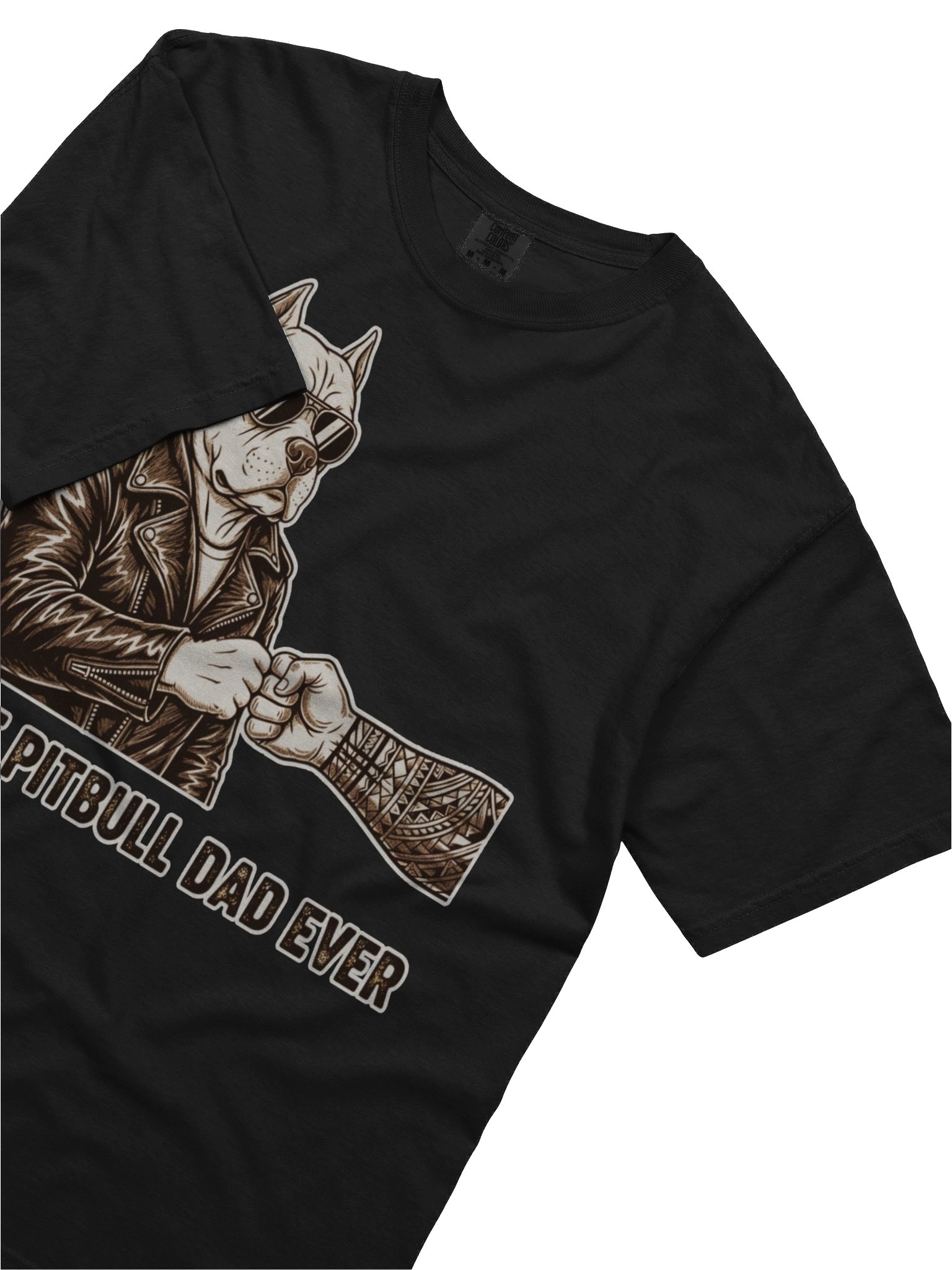Best Pitbull Dad Fist Bump Tee product image (4)