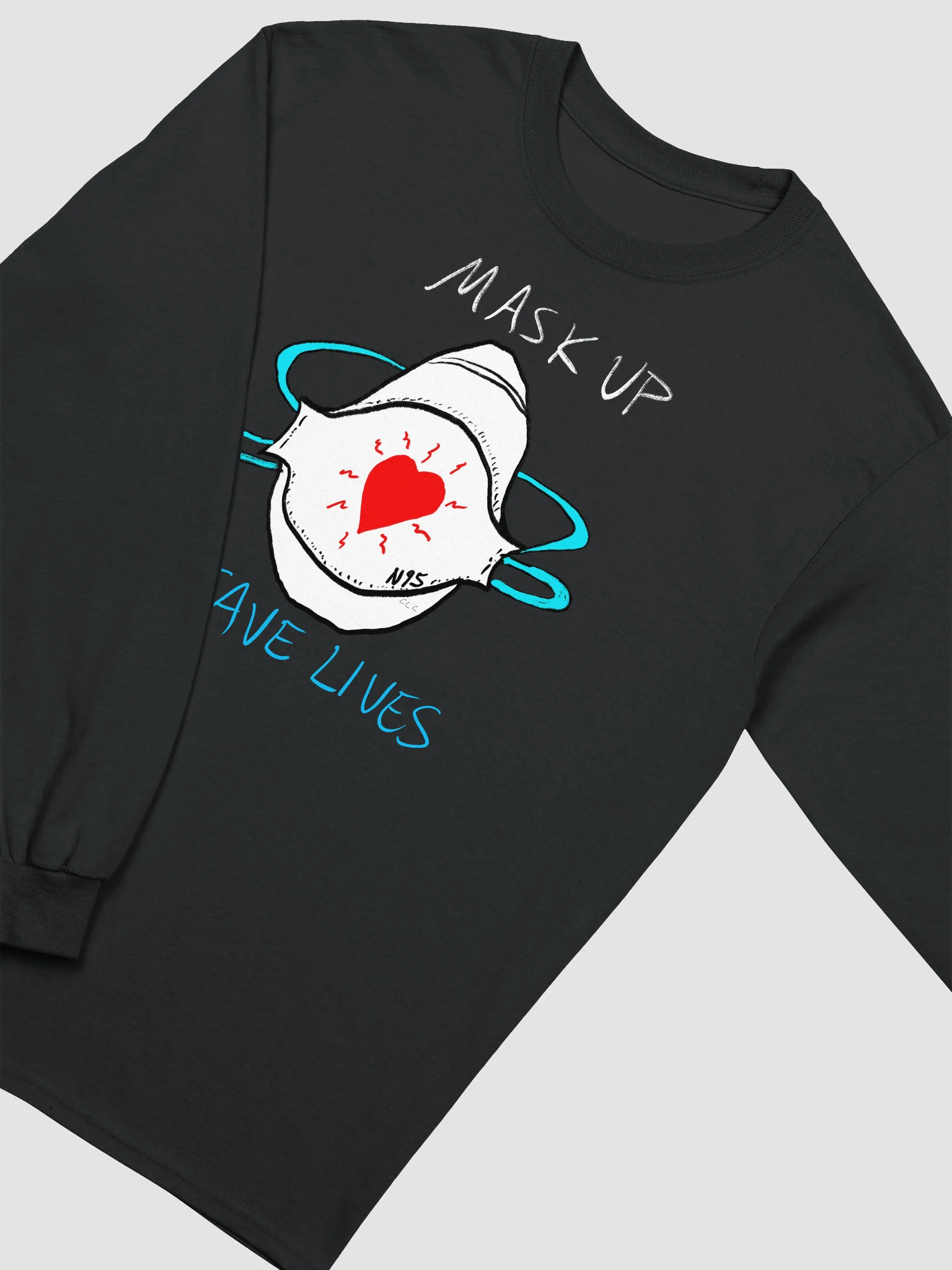Mask Up, Save Lives long sleeve tee product image (21)