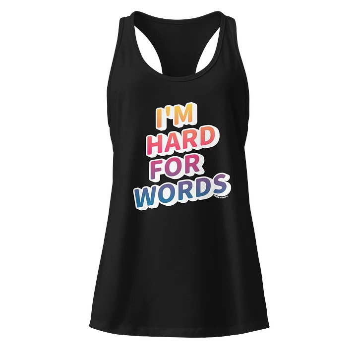 Hard For Words Tank | US Only product image (1)