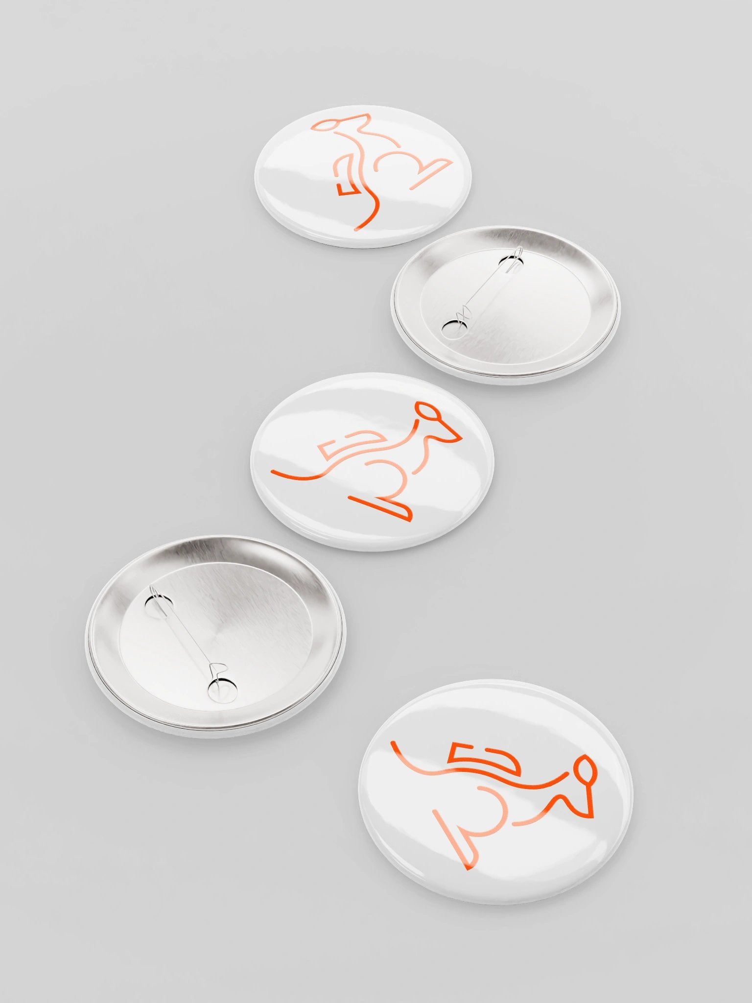 Ruckaroo Set of Pin Buttons product image (4)