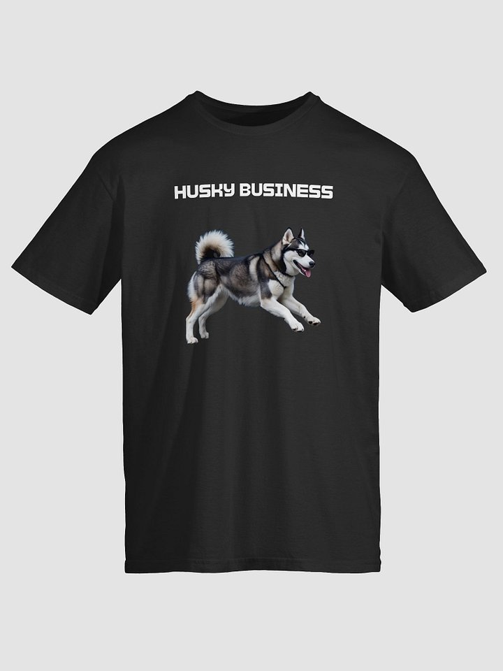 Husky Business Unisex Tee product image (1)