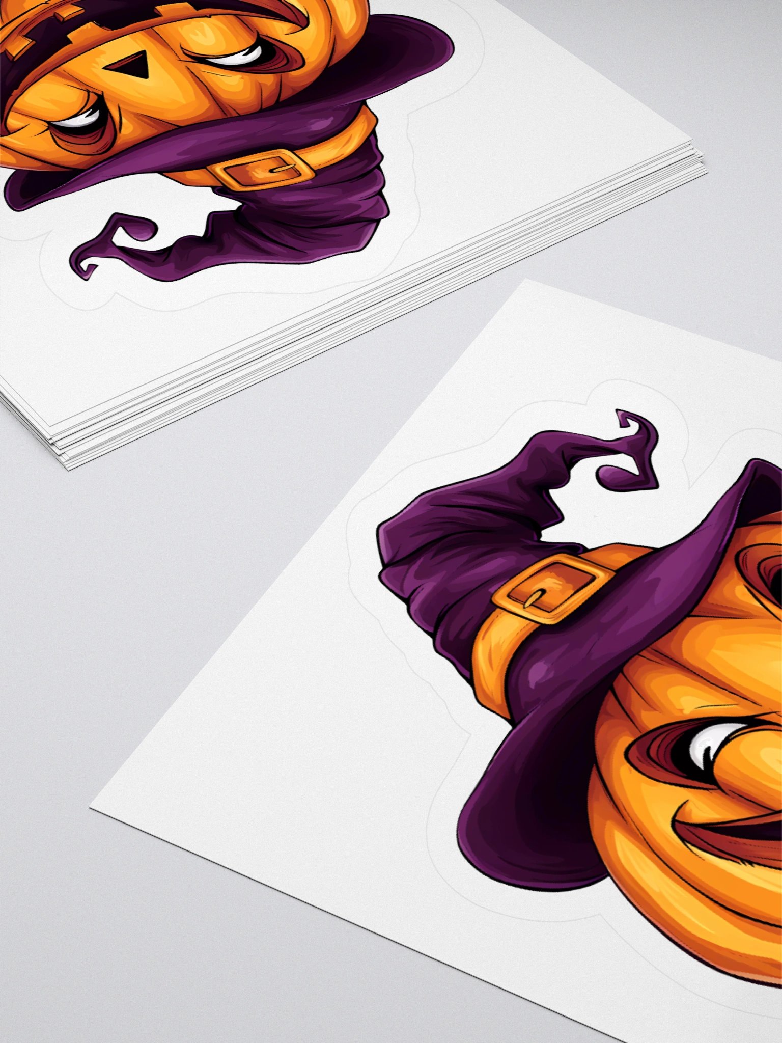 Smiling Witch Jack-o-Lantern Sticker product image (12)