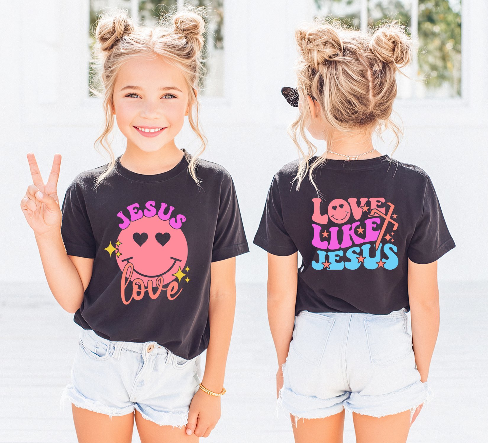 Jesus Love Kids Tee product image (3)