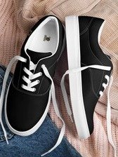 LM Origin™ Phantom Black Sneakers | Unisex Canvas Shoes product image (3)