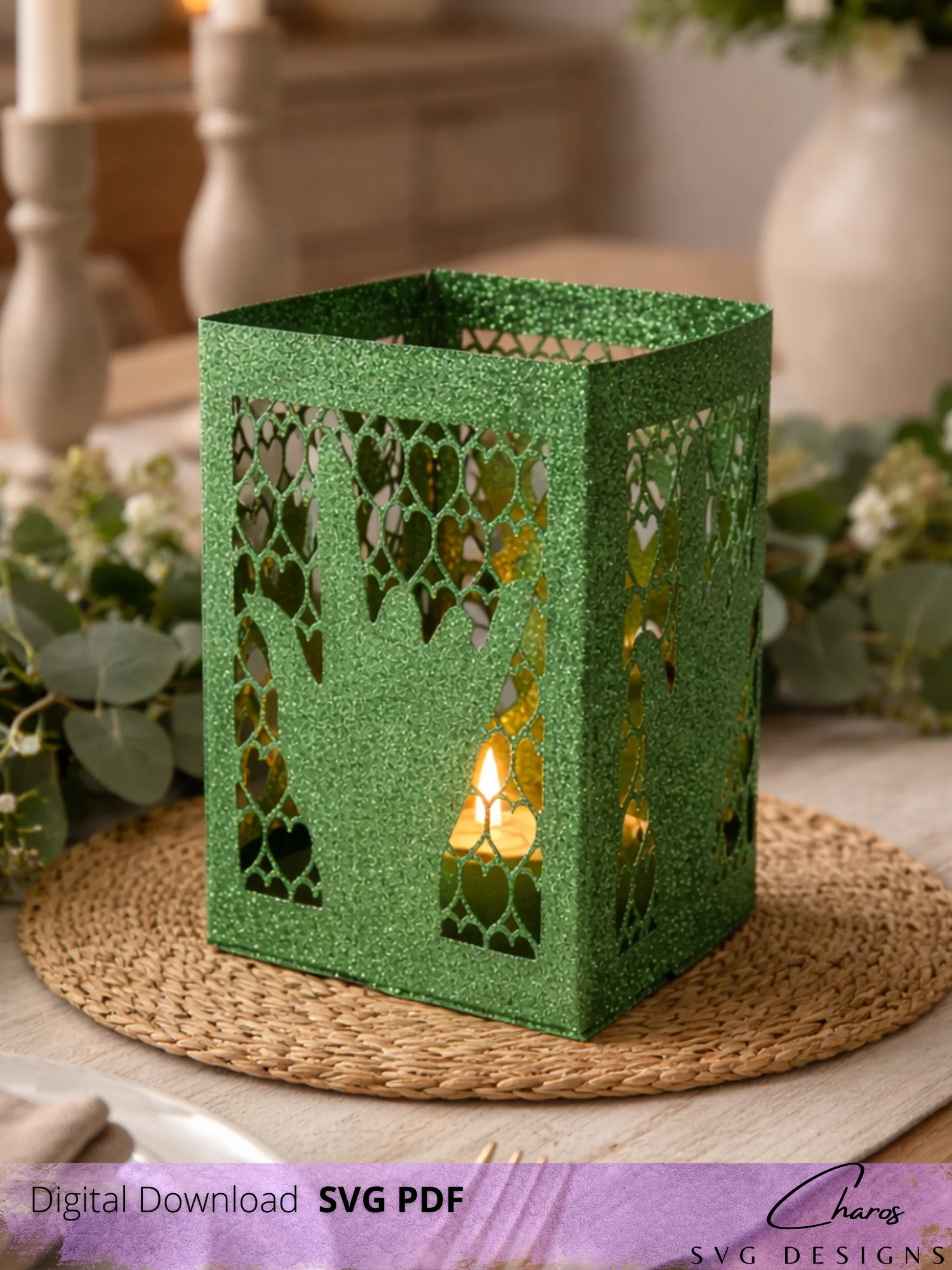 I Love You" in ASL Lantern SVG product image (8)