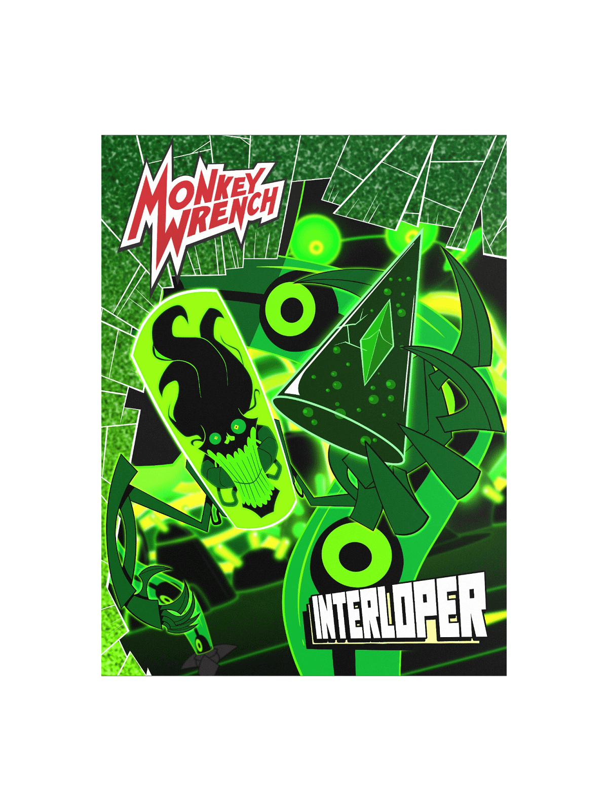Monkey Wrench - Interloper Poster | Monkey Wrench