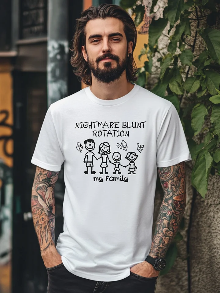 Nightmare Blunt Rotation My Family Shirt product image (1)