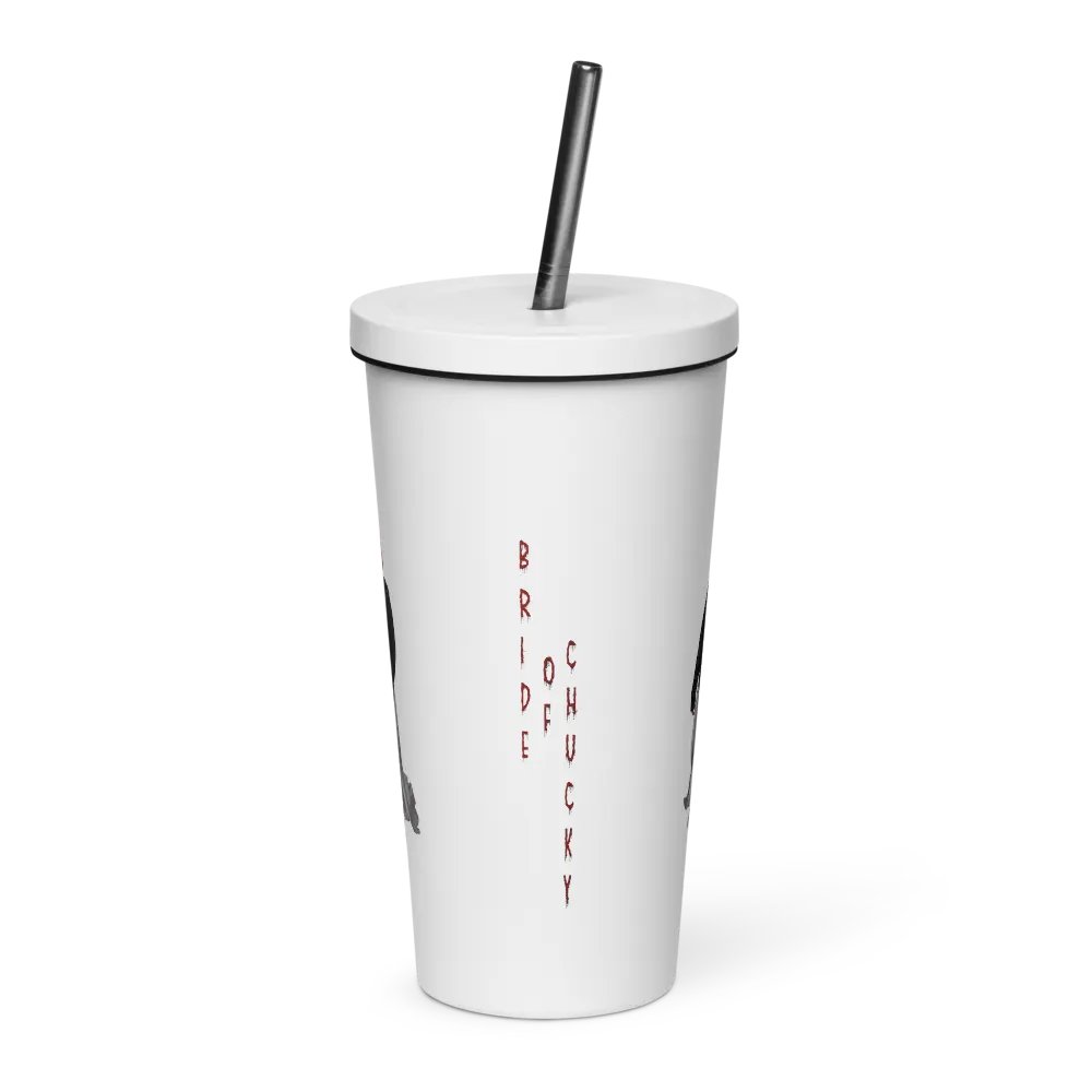 Bride of Chucky Insulated Tumbler w/ Straw product image (2)