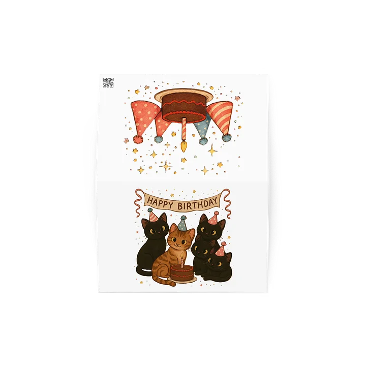 Cat brigade Birthday Greeting Card product image (2)