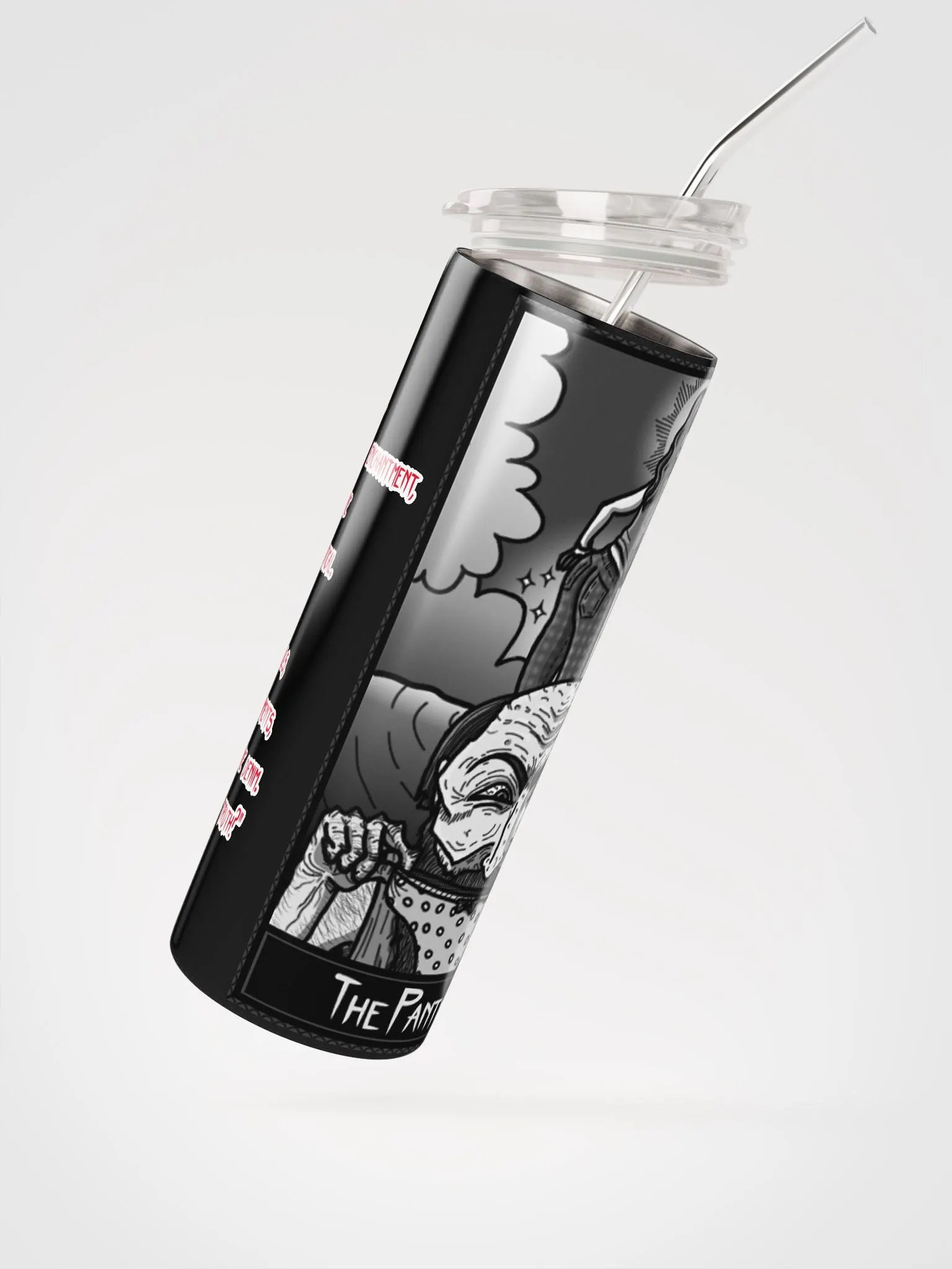 The Panty Man Tumbler Art by LanttuX on Twitch.tv product image (2)