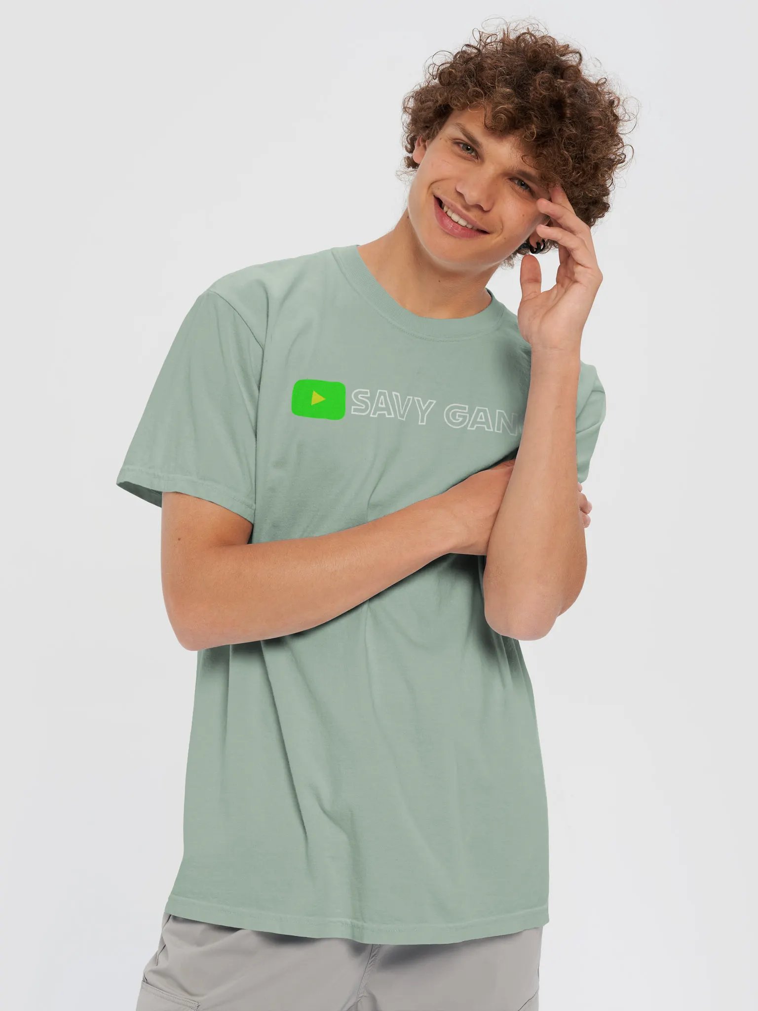 SAVYGANG Tee GreenYT product image (22)