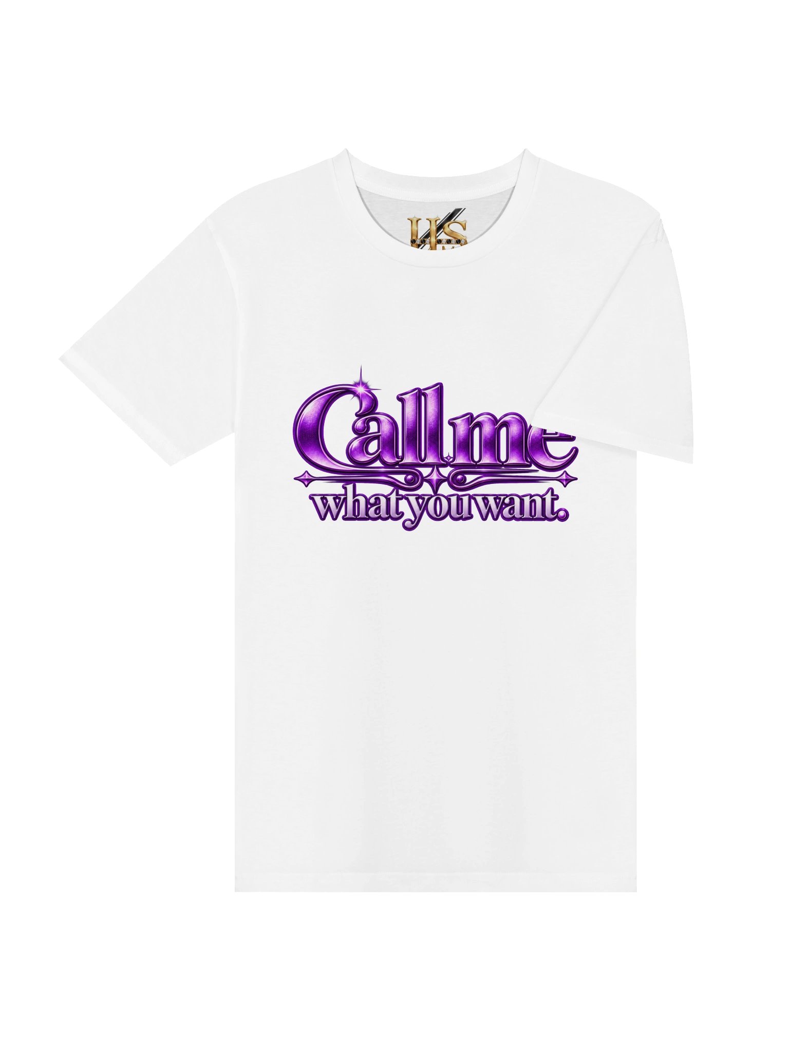Call Me What You Want Metallic Purple Faith-Based Premium Unisex T-Shirt product image (4)