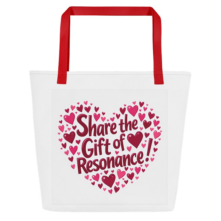 Resonating Hearts Large Tote Bag product image (3)