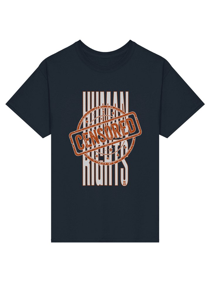 Gildan_EQALL® Essentials Human Rights Matter Tee_White / Orange product image (2)