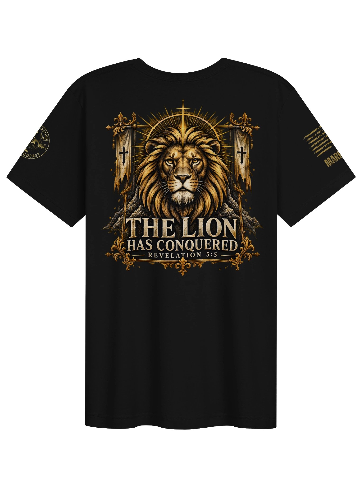 The Lion Has Conquered | Revelation 5:5 | Christian T-Shirt & Hoodie product image (9)