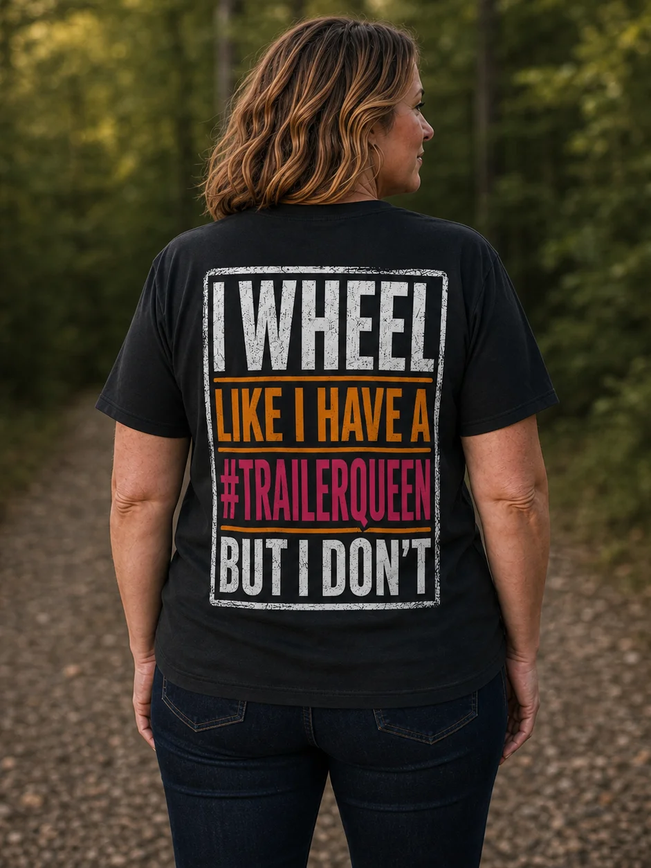 Not a Trailer Queen Graphic Tee – PEJC product image (4)