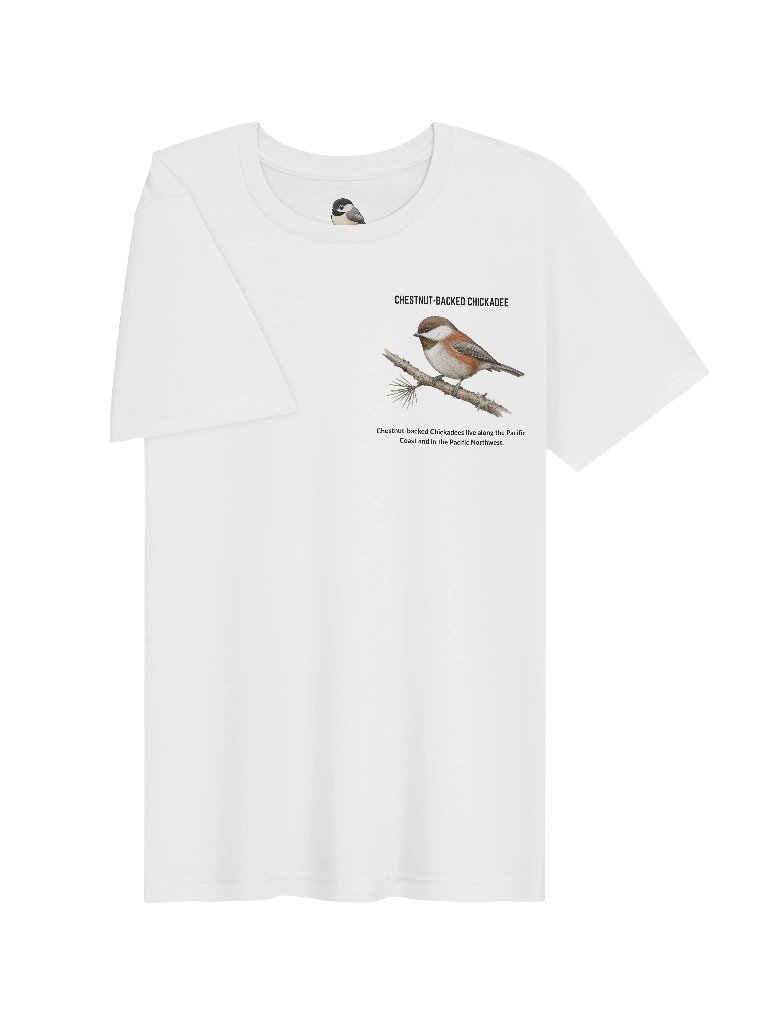 Chestnut-backed Chickadee Tee product image (3)