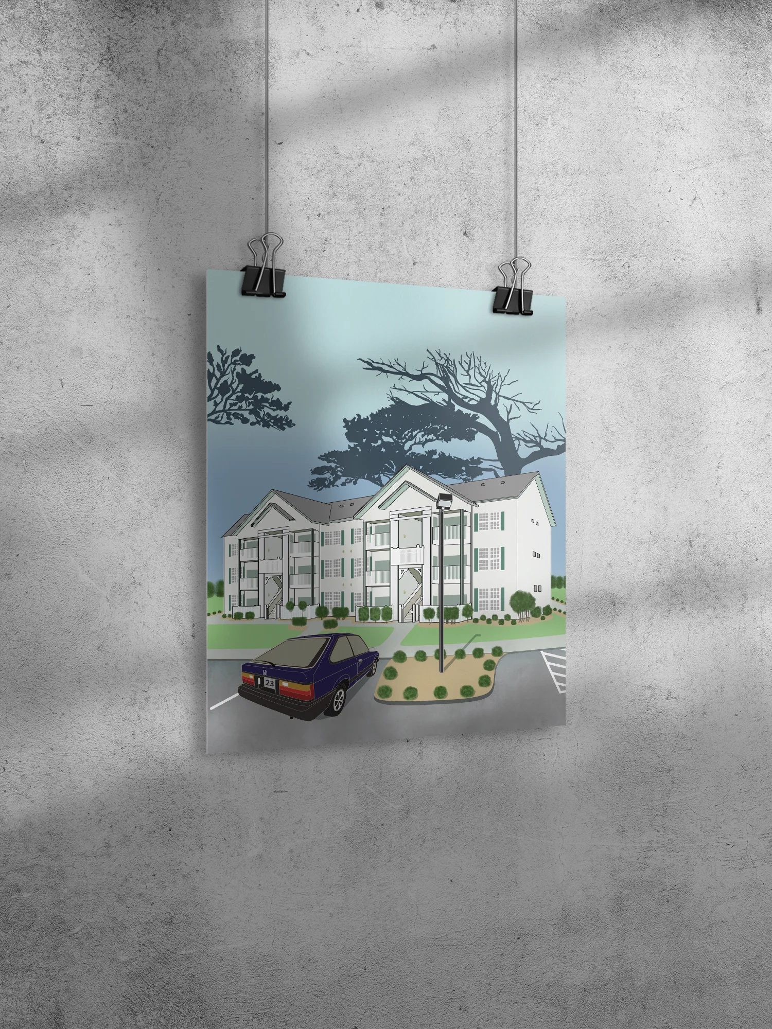 Naley's Apartment - Poster/Metal Print product image (4)