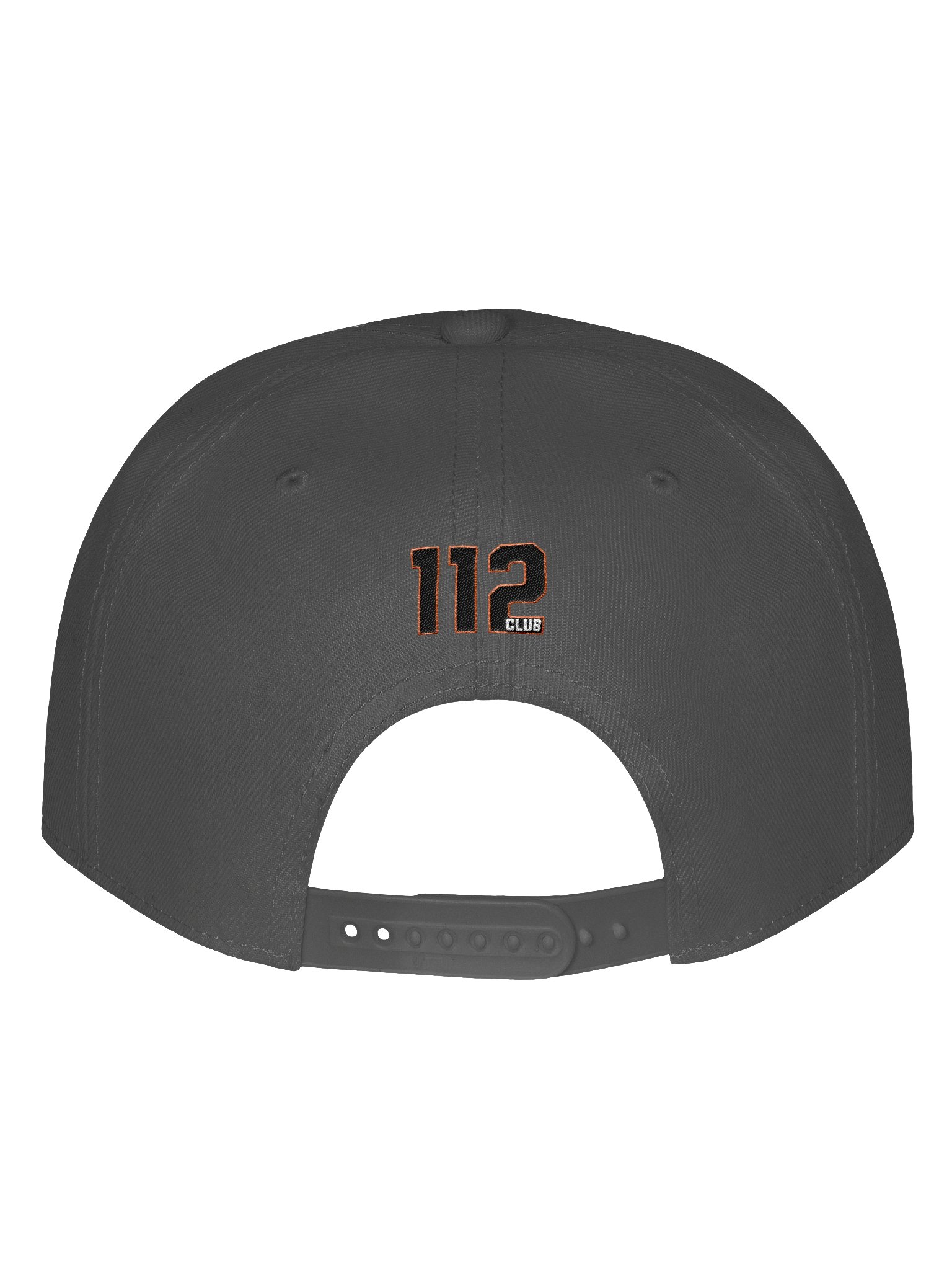 111 Club Throttle & Iron Snapback Cap — Orange Outline Edition product image (4)
