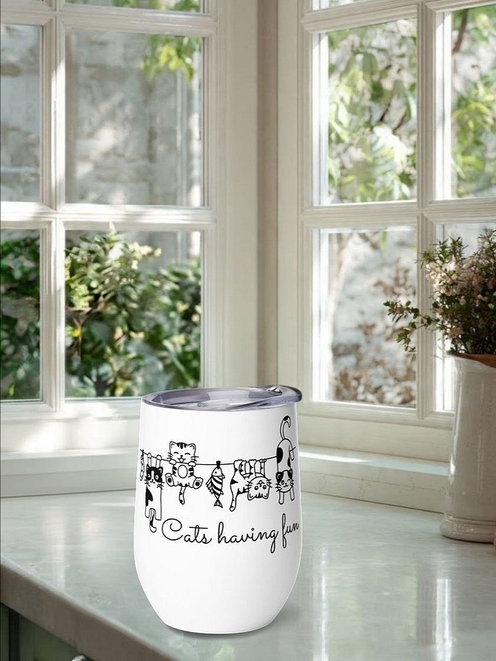 Cats Having Fun Tumbler product image (1)