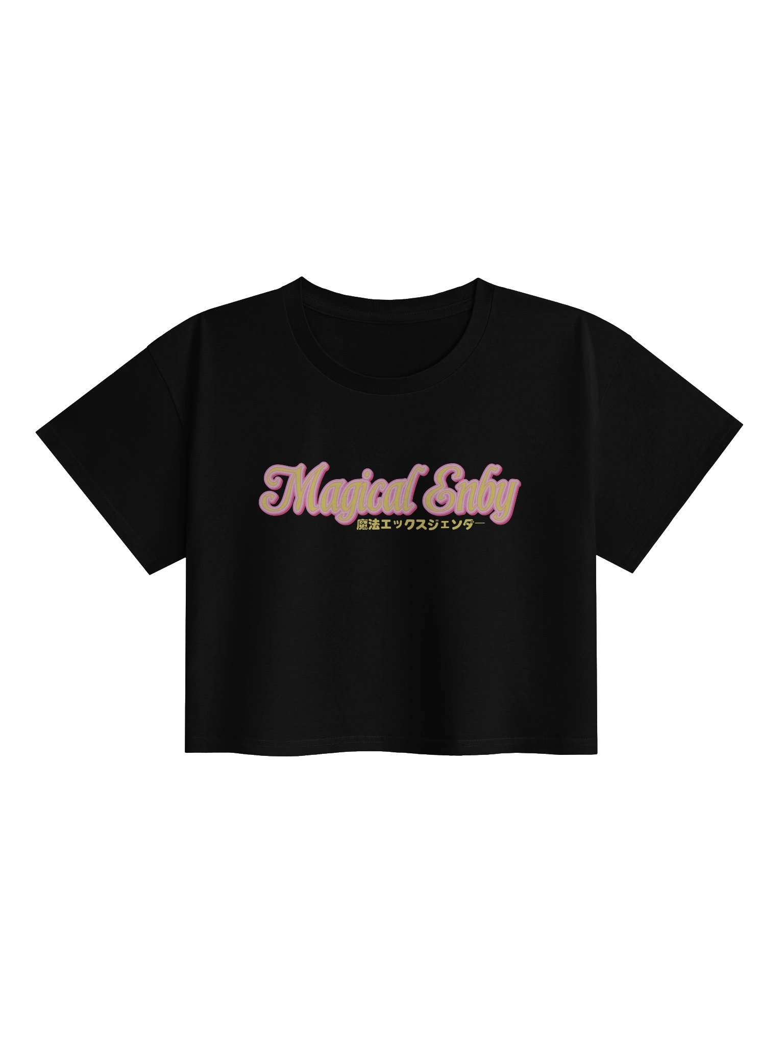 Magical Enby Sailor Senshi Crop Tee product image (13)
