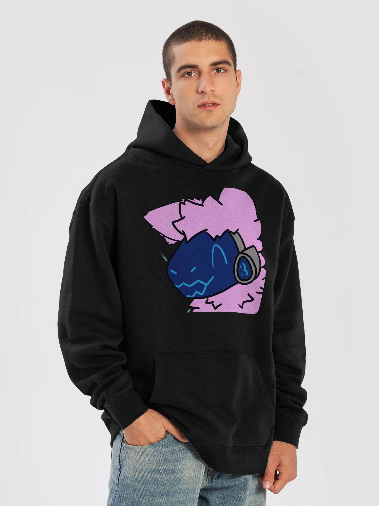 Purple proot hoodie product image (7)