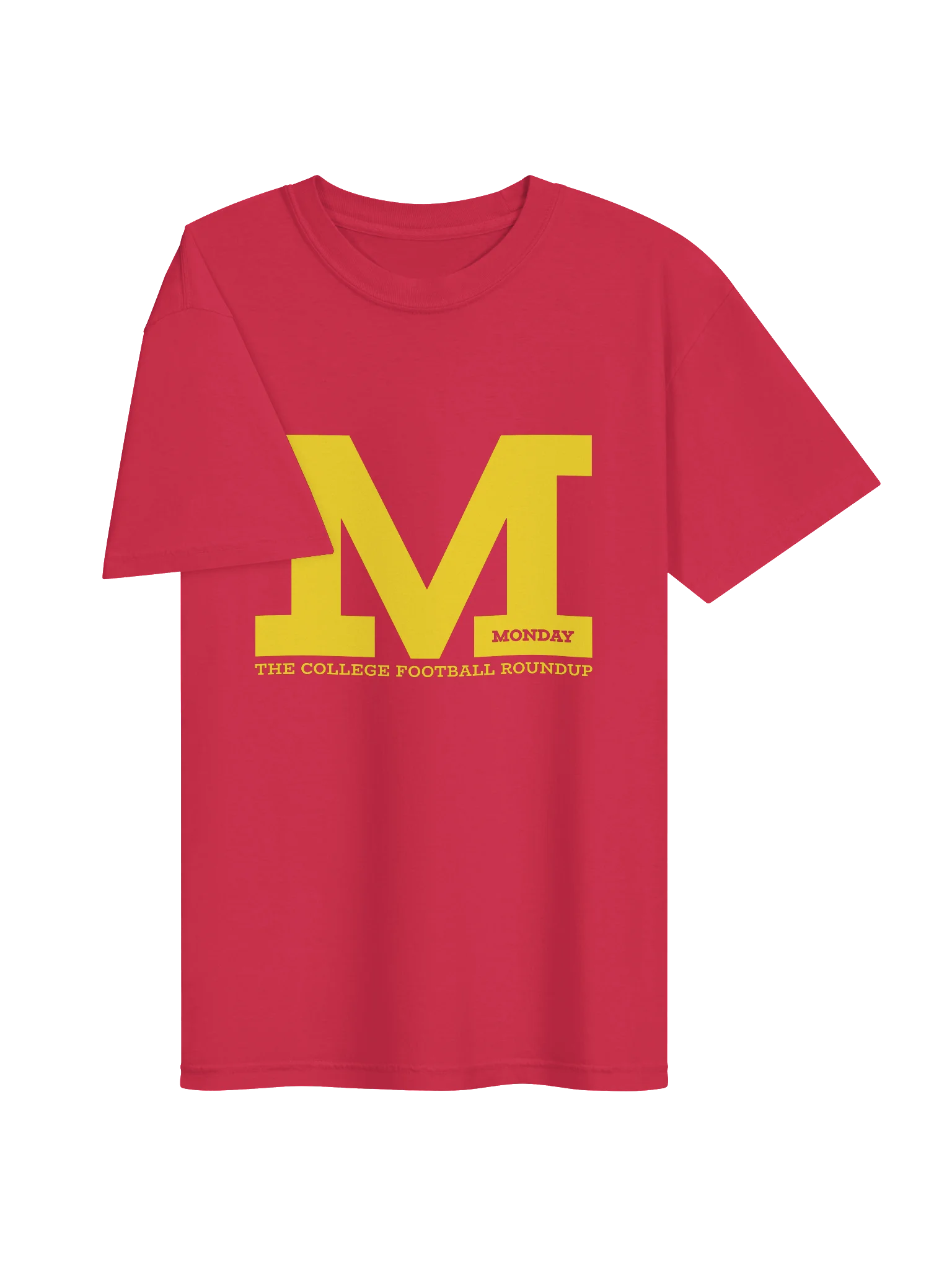 College Football Roundup Tee Shirt (Yellow) product image (3)