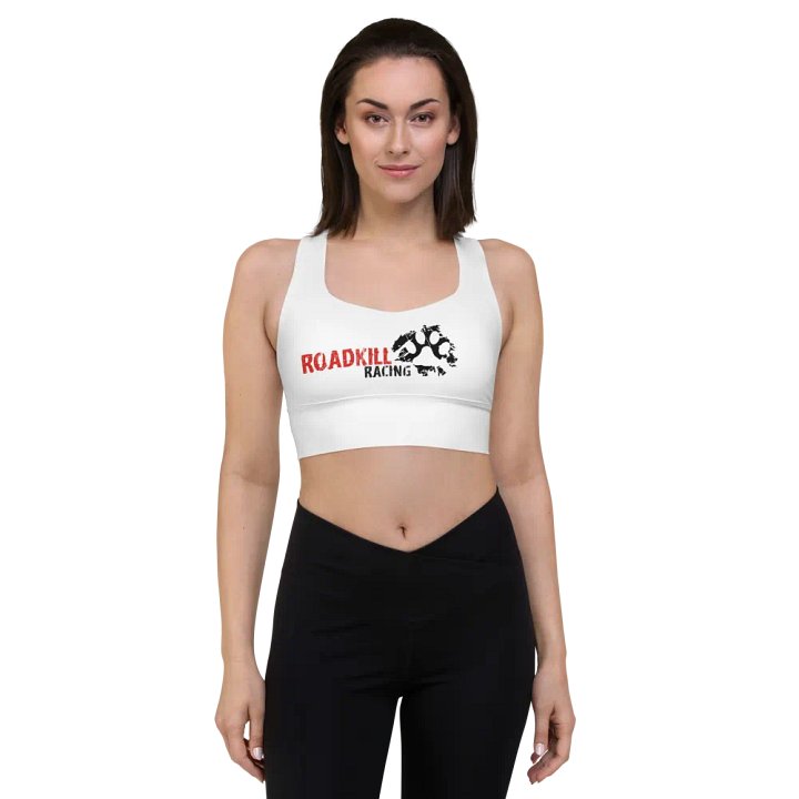 Pawprint long sports bra product image (2)