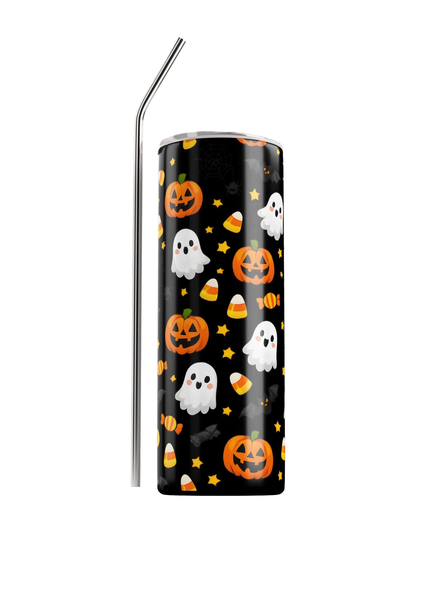 Spooky Halloween Pattern Tumbler product image (1)