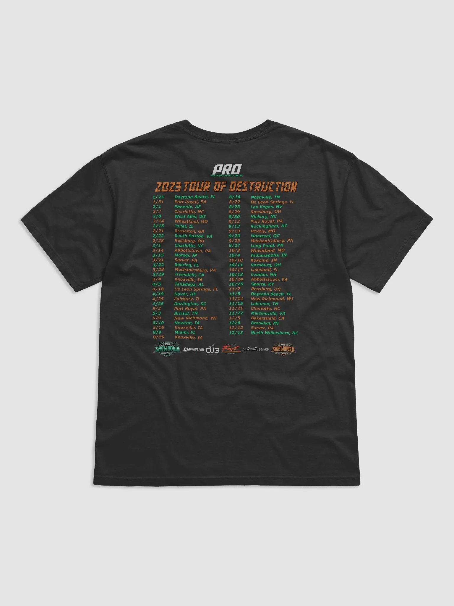 2023 Tour of Destruction Heavy T-shirt product image (2)