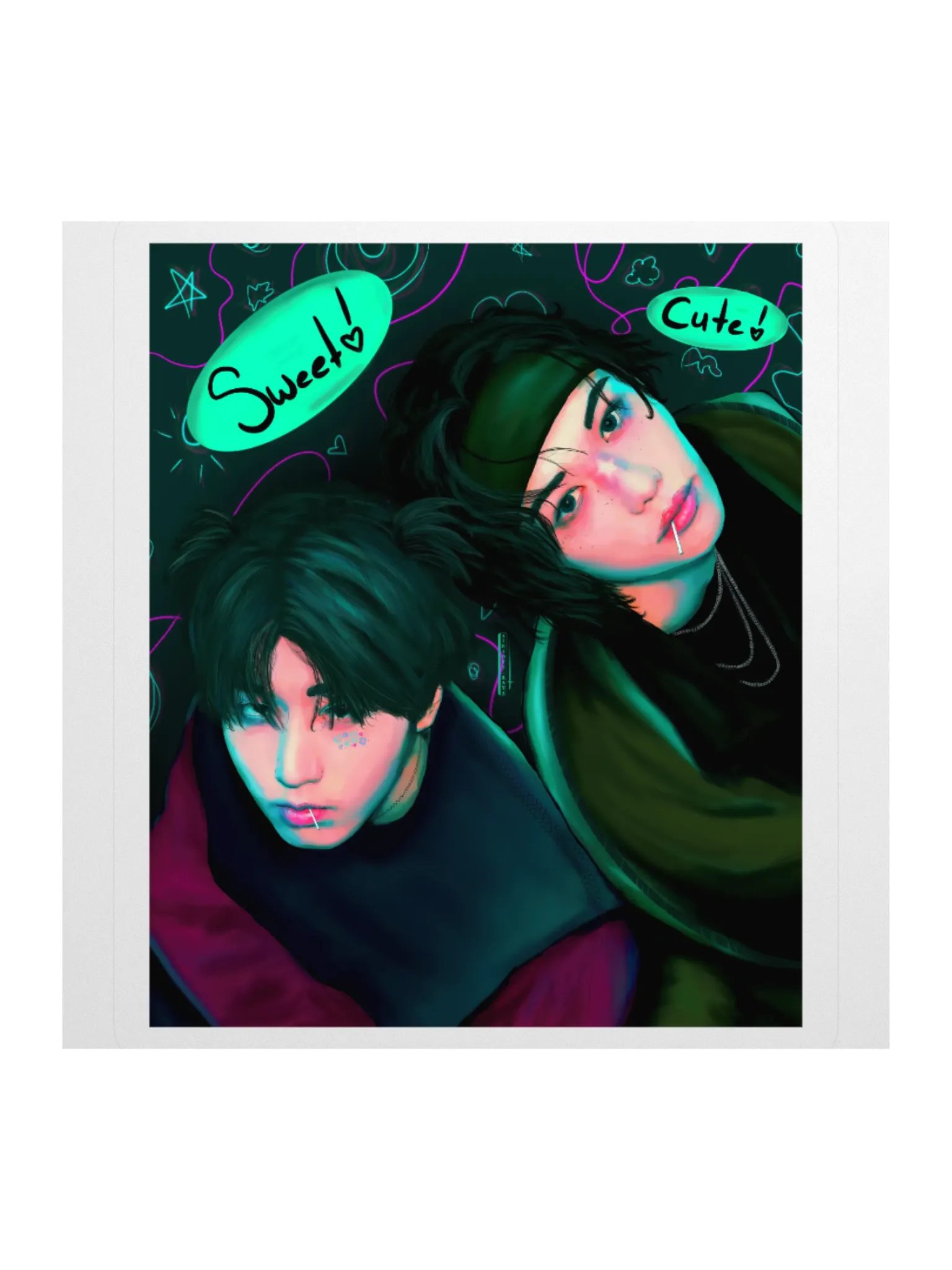 Sweet/Cool Jilix Sticker product image (1)