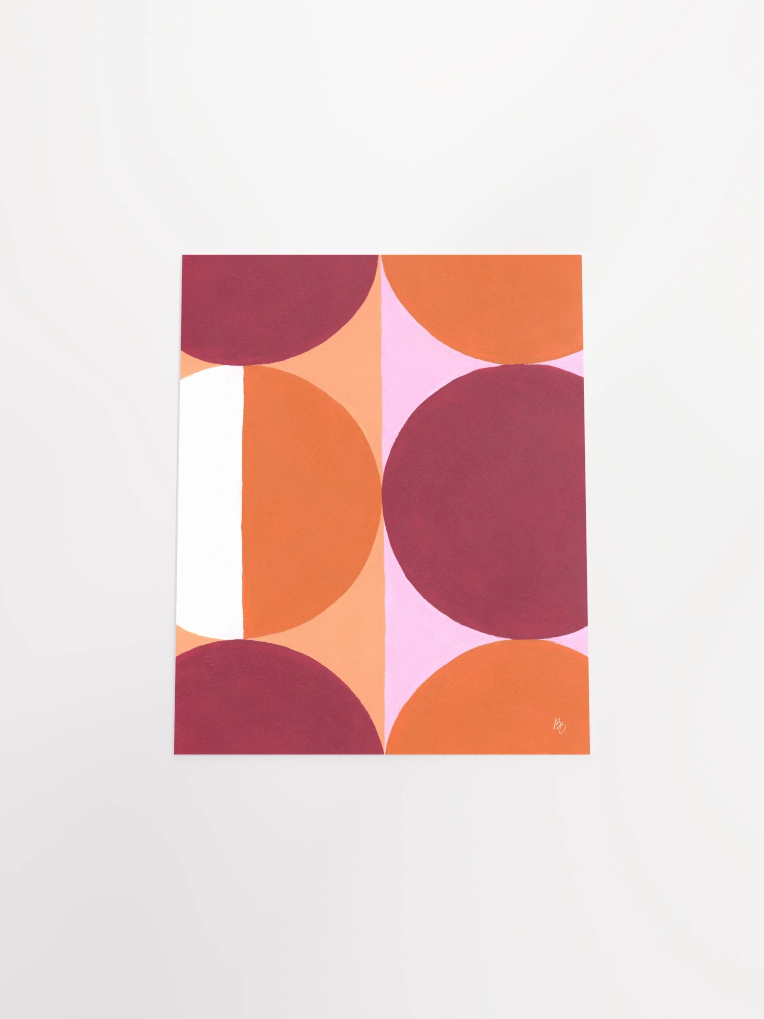 Blood Orange Painting Print product image (10)