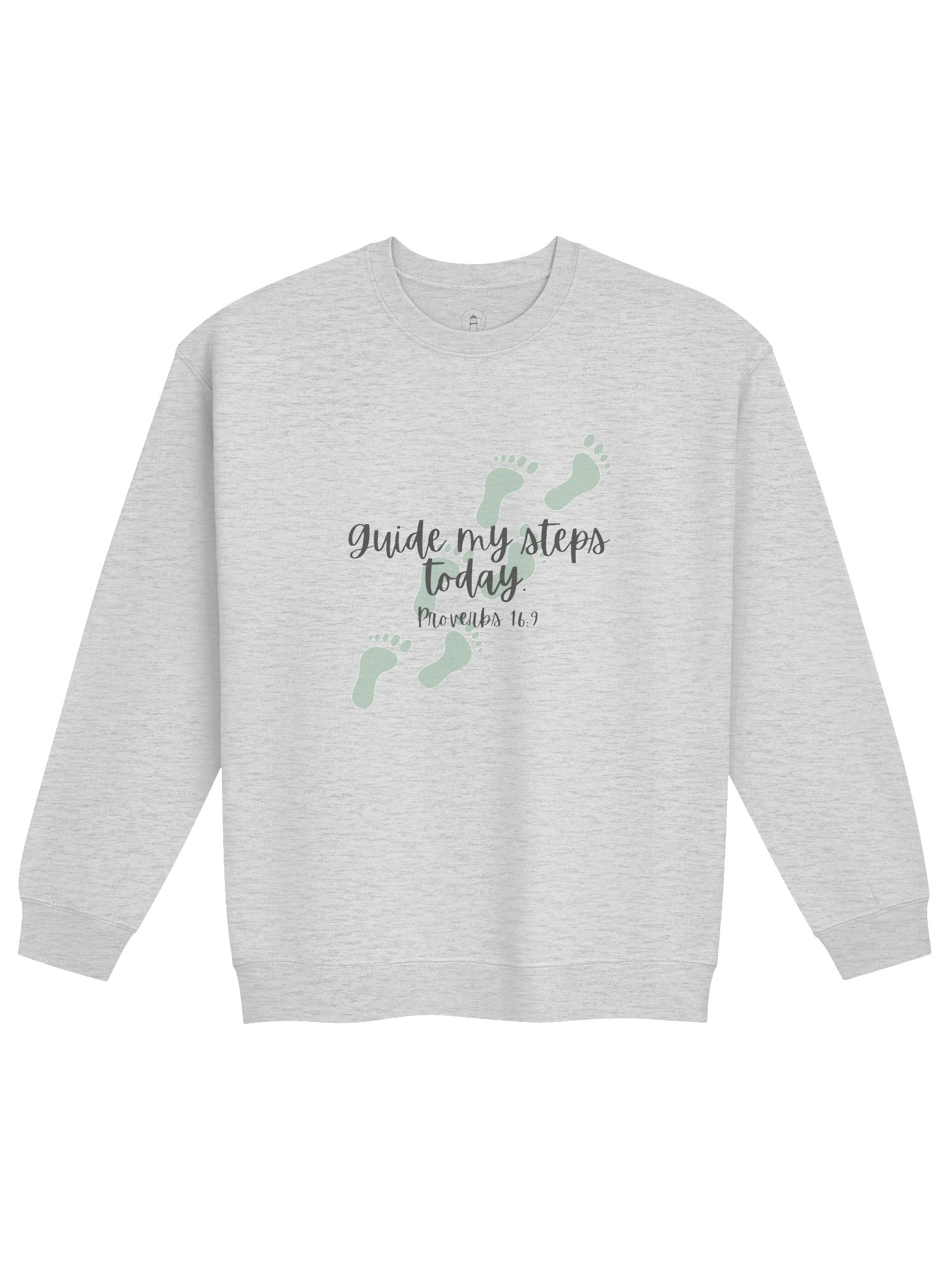 Guide My Steps Today — Light Classic Crewneck Sweatshirt product image (8)