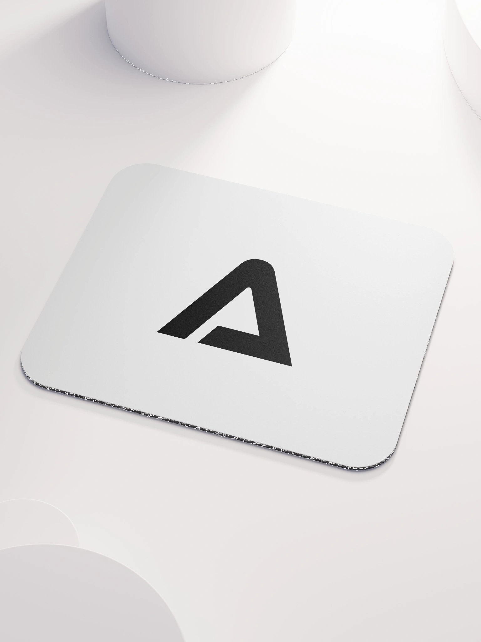 ARTRIUS A Icon Mouse Pad – White product image (3)