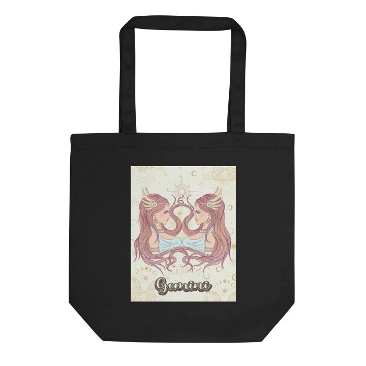 Celestial Gemini Tote Bag product image (1)